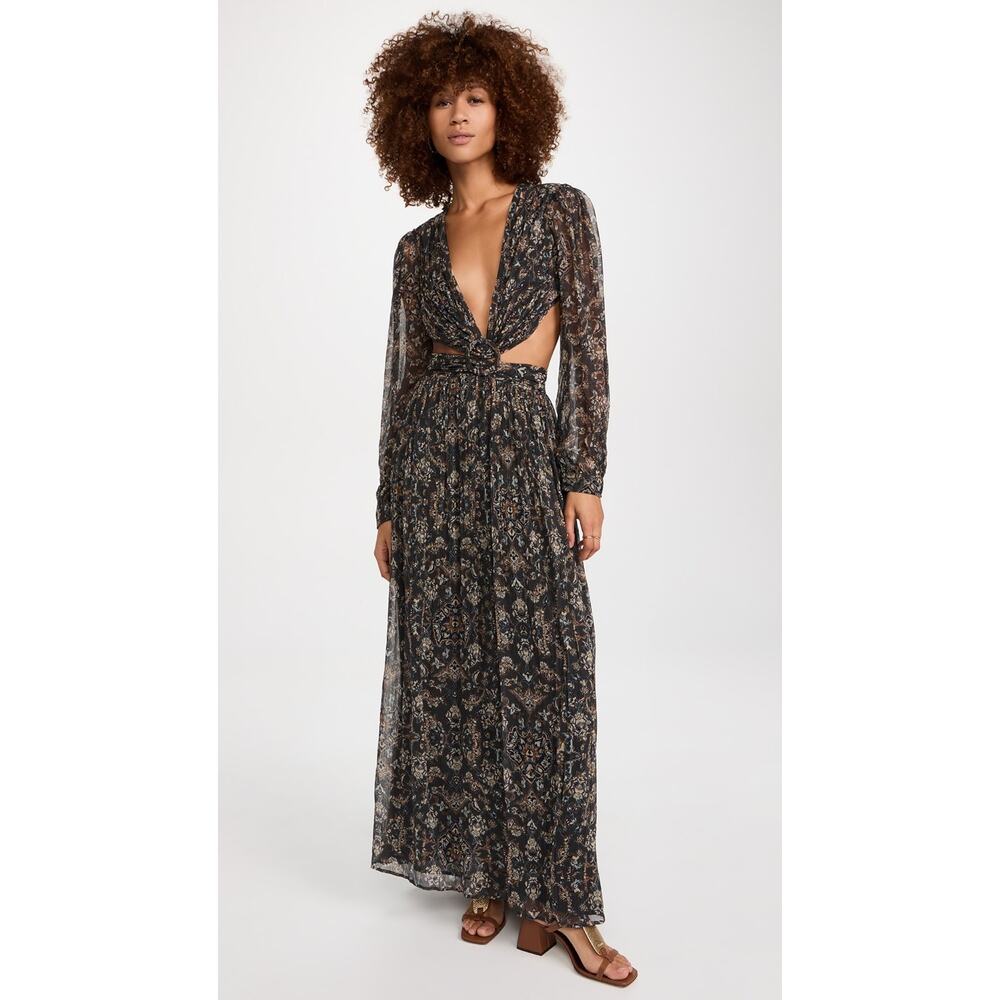 New Hannah Artwear Rio Cutout Maxi Dress - Ashbee - Size 4